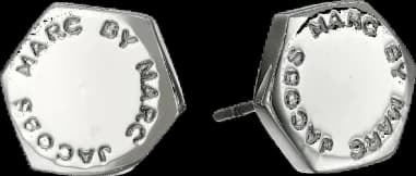 Boucles d'oreilles pour femme Marc by Marc Jacobs en acier argenté - Réf. M3PE565-S