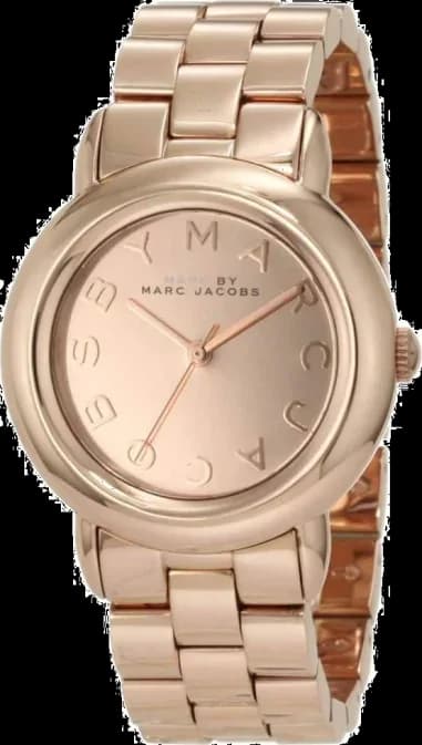 Montre Femme Marc Jacobs Amy MBM3099 Cadran et Bracelet Or Rose Acier Inoxydable