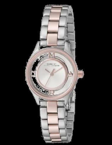 Montre Femme Marc Jacobs Tether MBM3418 en Acier Or Rose