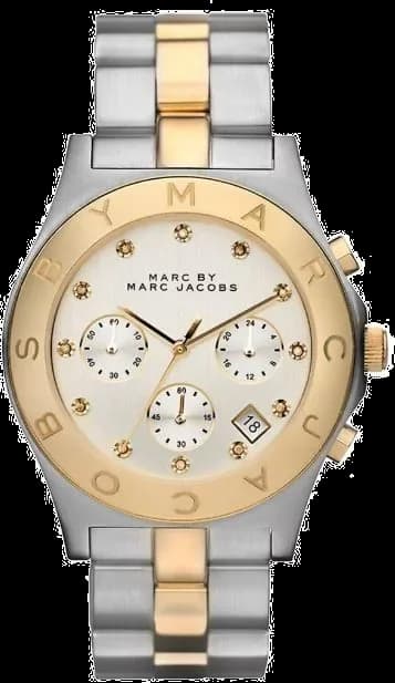 Montre Femme Marc Jacobs Blade MBM3177 - Acier Argenté Bi-colore