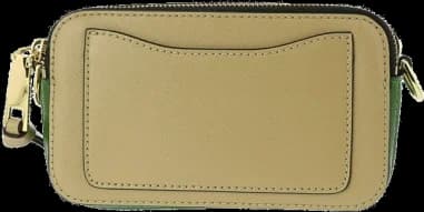 Garde-temps Marc Jacobs M0012007-288, rose poudré avec rabat et bandoulière chaîne dorée
