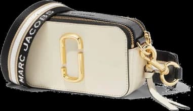 Garde-temps Marc Jacobs M0012007-136, vert forêt avec rabat et bandoulière chaîne argentée