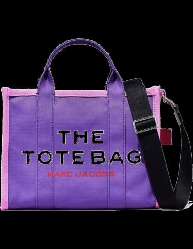 Garde-temps Marc Jacobs H062M06RE21-513, en toile noire à bande blanche
