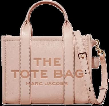 Sac à main Marc Jacobs The Mini Tote Bag en cuir grainé