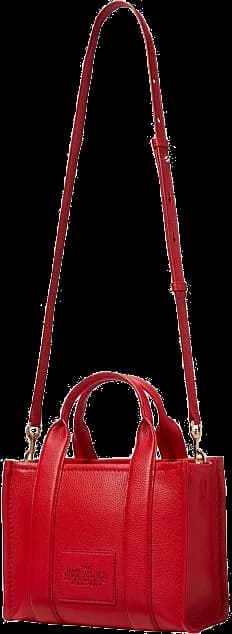 Sac à main Marc Jacobs The Mini Tote Bag en cuir grainé
