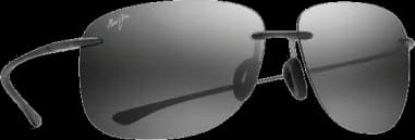 Lunettes de soleil Maui Jim Hikina gris mat Maui H445-11M verres polarisés