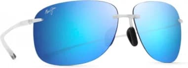 Garde-temps Maui Jim MJ445-05CM, monture transparente, verres polarisés, sport
