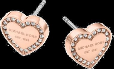 Boucles d'oreilles Michael Kors MKJ3967791 en acier or rose pour femme