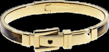 Bracelet Michael Kors MKJ1674710 en acier marron et or pour femme