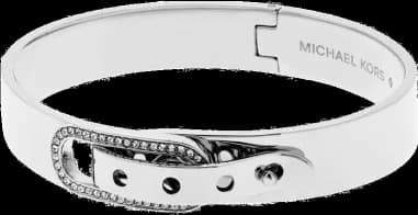 Bracelet Michael Kors MKJ4615040 en acier argenté à strass pour femme