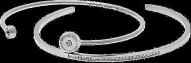 Bracelet jonc très fin argent Michael Kors MKJ4822040 pour femme