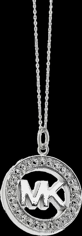 Collier pour femme Michael Kors MKJ4733041 en acier inoxydable argenté