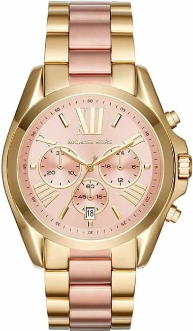 Montre Michael Kors MK3559 chiffres romains bracelet acier argenté vue 3