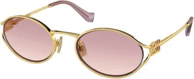 Lunettes de soleil Miu Miu Logo MU 52YS en métal