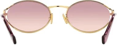 Zoom sur le cadran du Miu Miu MU 52YS 5AK06S