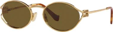 Zoom sur le cadran du Miu Miu MU 52YS 7OE01T