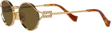 Le garde-temps Miu Miu MU 52YS 7OE01T vu de profil