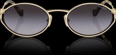 Lunettes de soleil Miu Miu Logo MU 52YS en métal