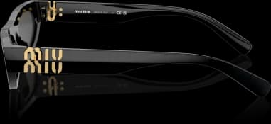 Zoom sur le cadran du Miu Miu MU 07ZS 1AB5S0