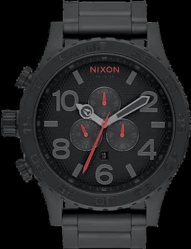 Montre Homme Nixon Sentry 51-30 Chrono Noir Acier A083-2298