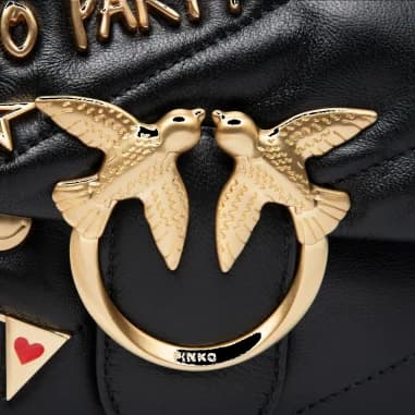 Détail du bracelet du Pinko 108157-BLACK