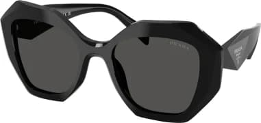 Lunettes de soleil Prada PR 16WS 1AB5S0 - Monture géométrique noire pour femme