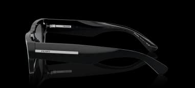 Lunettes de soleil Prada PR A03S en acétate vue 3