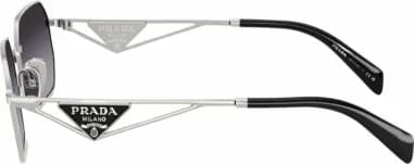 Lunettes de soleil Prada PR A51S monture métal vue 2