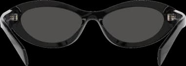 Lunettes de soleil Prada Symbole PR 26ZS Ovales en acétate vue 4