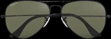 Le garde-temps Ray-Ban RB3025 002/58 55-14 vu de profil