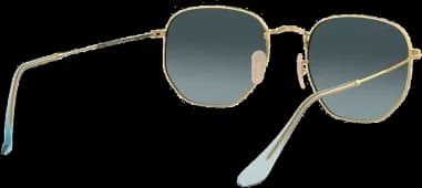 Le garde-temps Ray-Ban RB3548N 9123/3M 54-21 vu de profil
