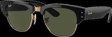 Garde-temps Ray-Ban RB0316S 901/31 53-21, monture noire, forme clubmaster