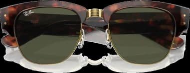 Le garde-temps Ray-Ban RB0316S 990/31 53-21 vu de profil