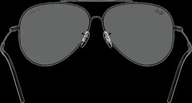 Fond du boîtier du garde-temps Ray-Ban RBR0101S 002/GR 62-11