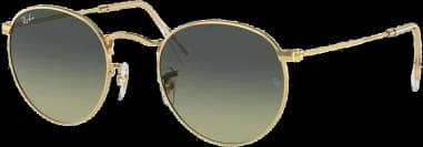 Garde-temps Ray-Ban RB3447 001/BH 47-21, monture métal arista doré, verres g-15