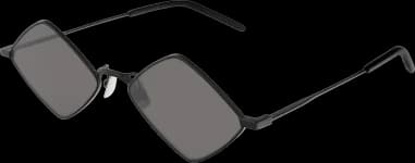 Lunettes de soleil Saint Laurent New Wave SL 302 LISA métal à forme géométrique