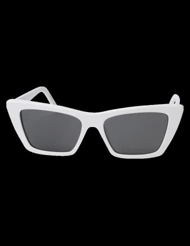 Garde-temps Saint Laurent SL 276 MICA 056, monture dorée aux verres bleutés