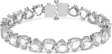 Bracelet Swarovski Millenia 5622451 en plaqué rhodium blanc avec cristaux taille Trilliant - Pour femme