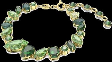 Bracelet Swarovski Gema 5652822 en cristaux verts pour femme