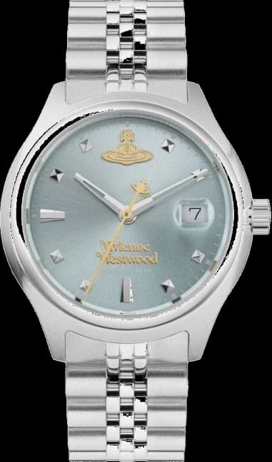 Montre Femme Vivienne Westwood VV311LBLSL - Cadran Bleu & Bracelet Acier Argenté