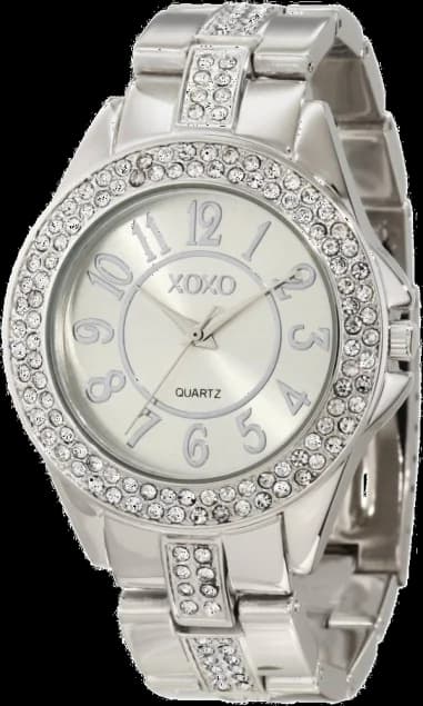 Montre Femme XOXO XO5463 Cadran Argent à Accents Strass