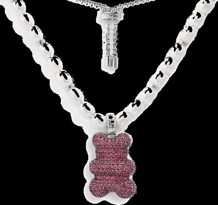 Garde-temps APM Monaco AC6385MD, motif ours avec perles ajustable