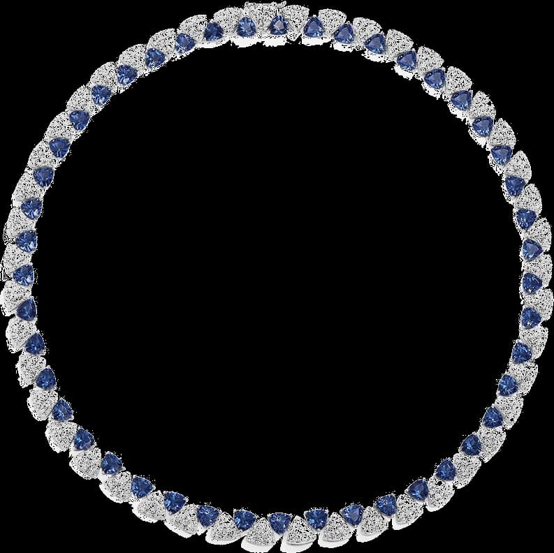Garde-temps APM Monaco AC7281XDKB pour femme, triangle blanc et bleu en argent 925