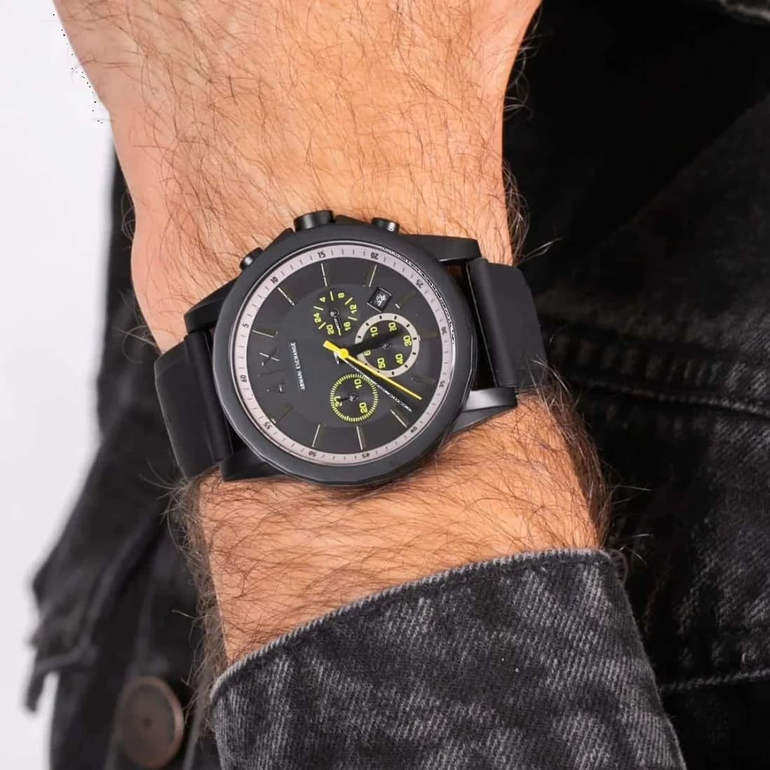 Fond du boîtier du garde-temps Armani Exchange AX1343