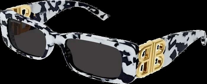 Lunettes de soleil Balenciaga Eyewear Extreme BB0003S - Masque demi-cerclé - Unisexe