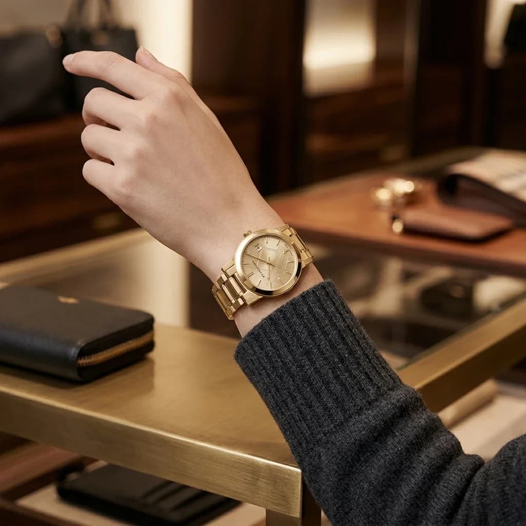 Fond du boîtier du garde-temps Burberry BU9033