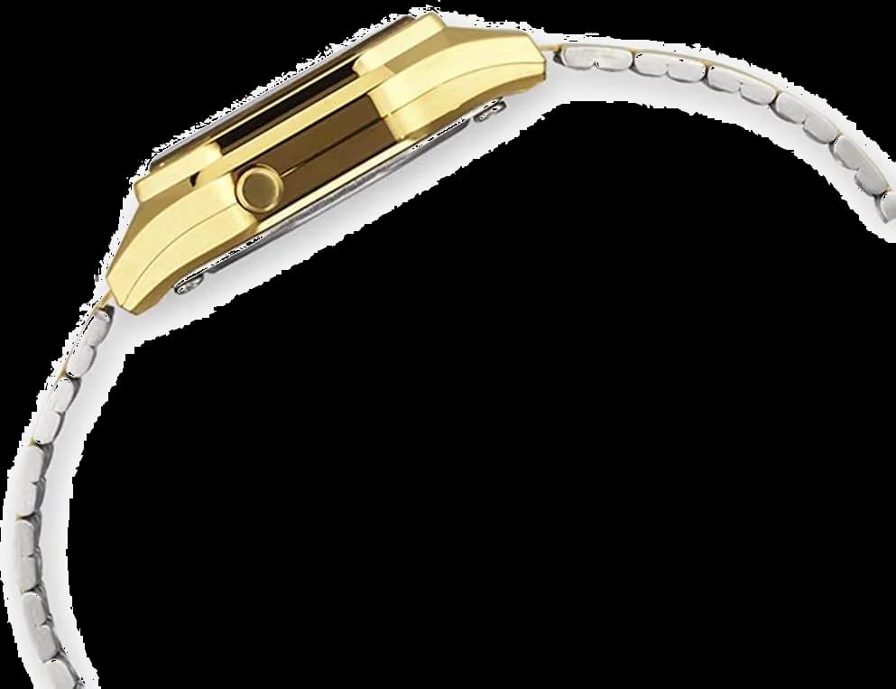 Le garde-temps Casio LA680WEGA-9EF vu de profil