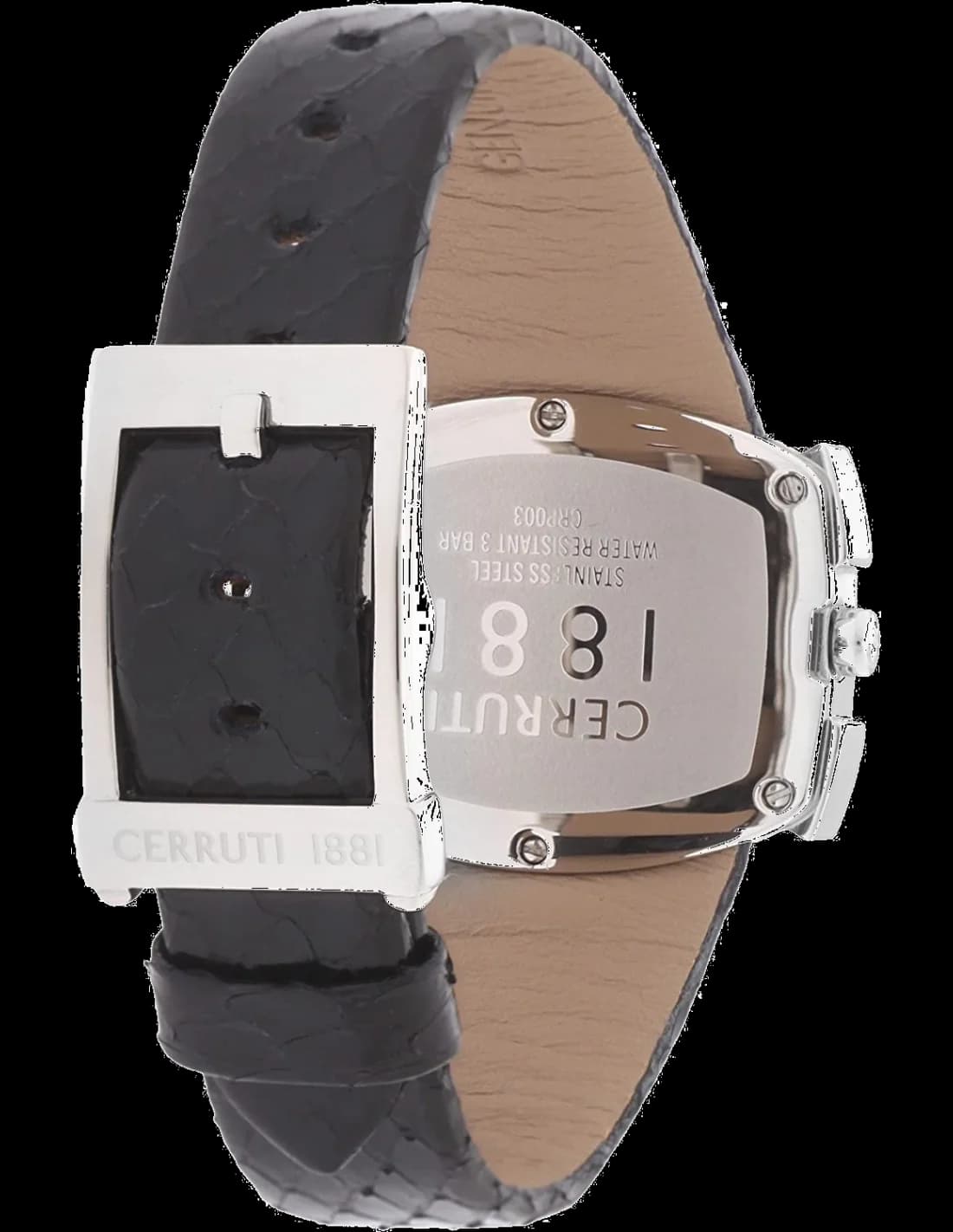 Le garde-temps Cerruti 1881 CRP003B262A vu de profil