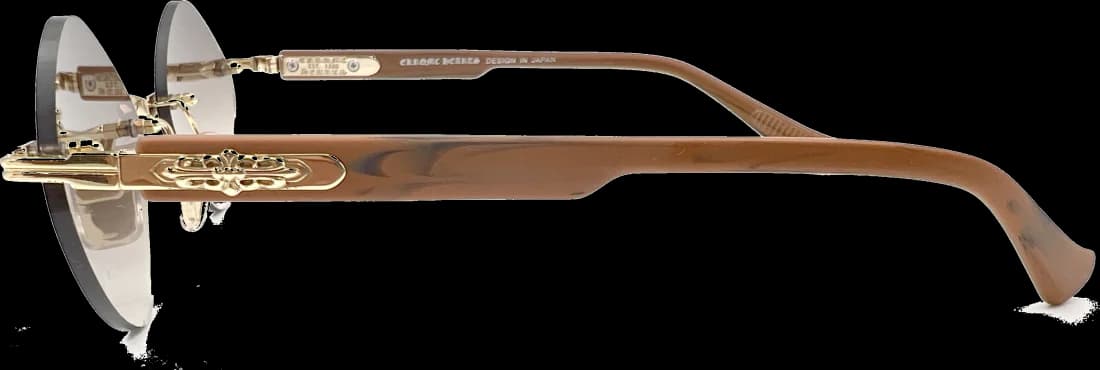 Le garde-temps Chrome Hearts CH8132 BH/SS vu de profil