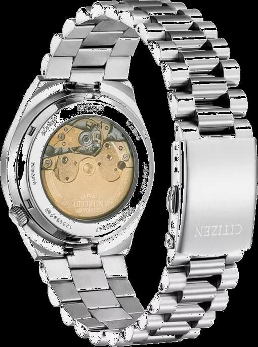 Le garde-temps Citizen NJ0150-81L vu de profil